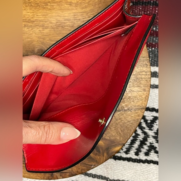 COACH Wild Hearts Print Coated Canvas Wallet w/Box - Picture 11 of 12